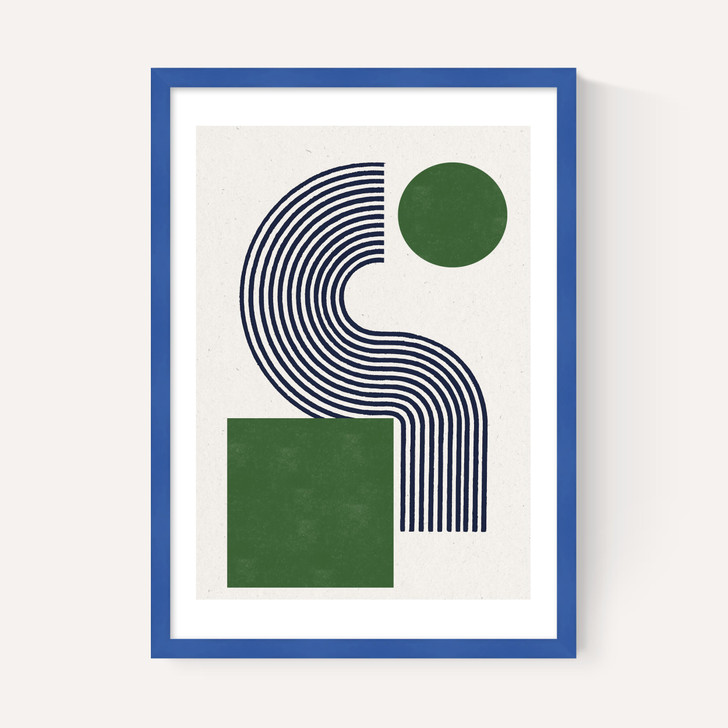 Modern Green Objects No.10