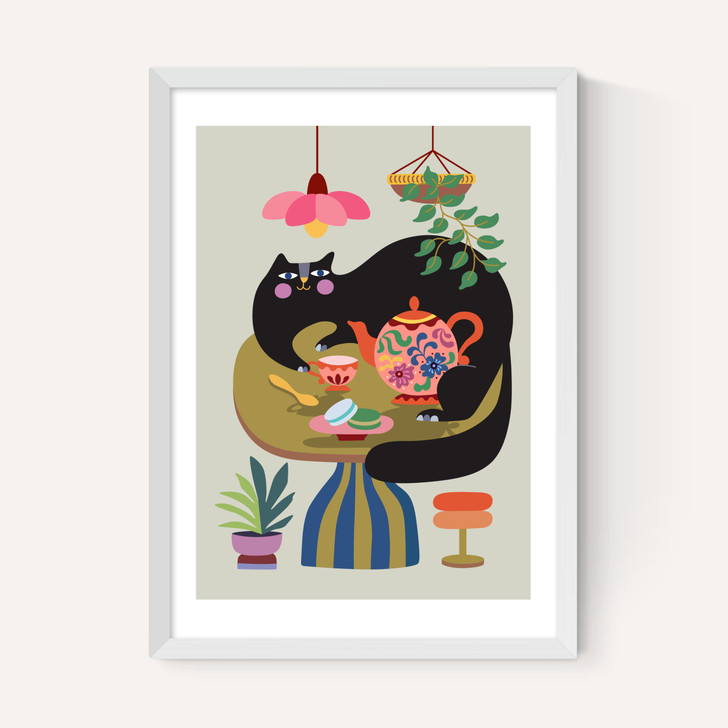 Cat Tea Party
