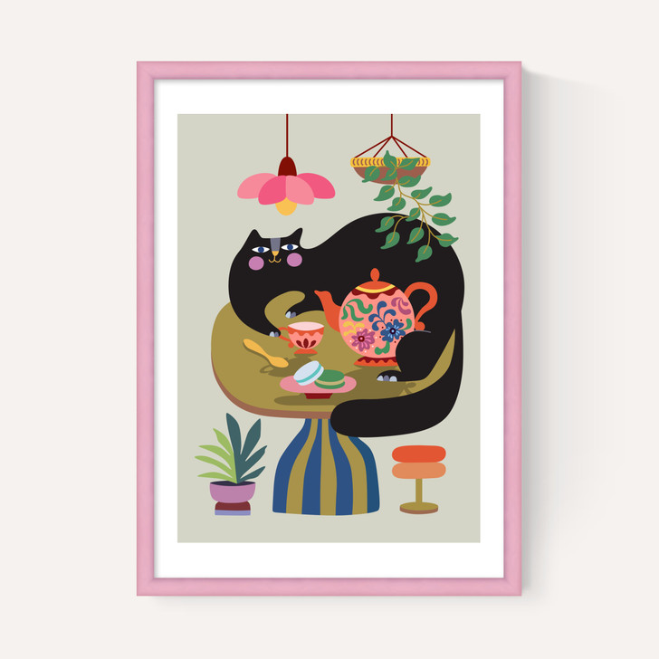 Cat Tea Party