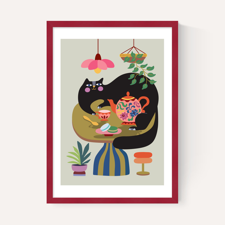 Cat Tea Party