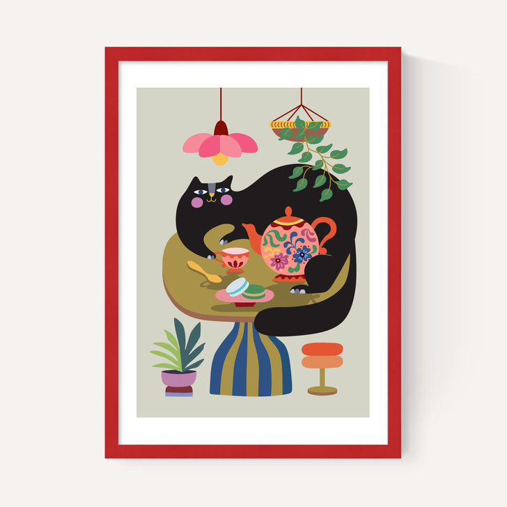 Cat Tea Party