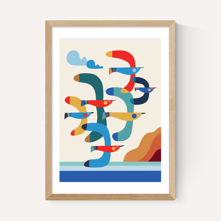Mid-Century Seagulls