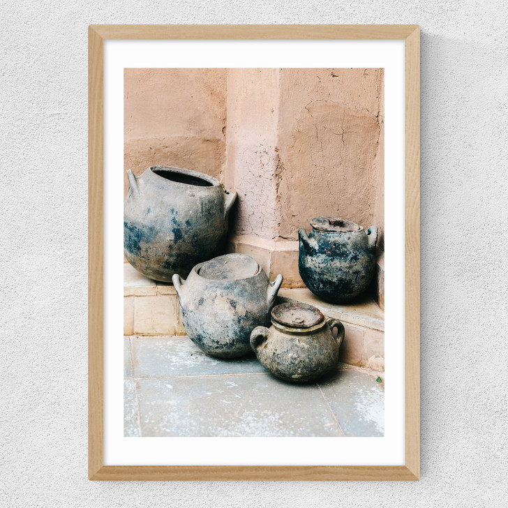 Ceramics Medium Oak Frame