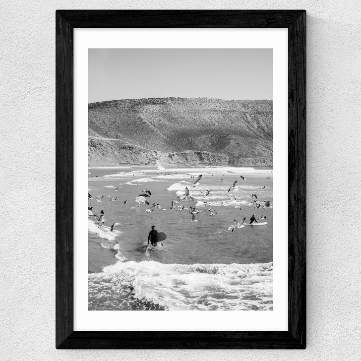 Surf Imsouane Morocco Wide Black Frame