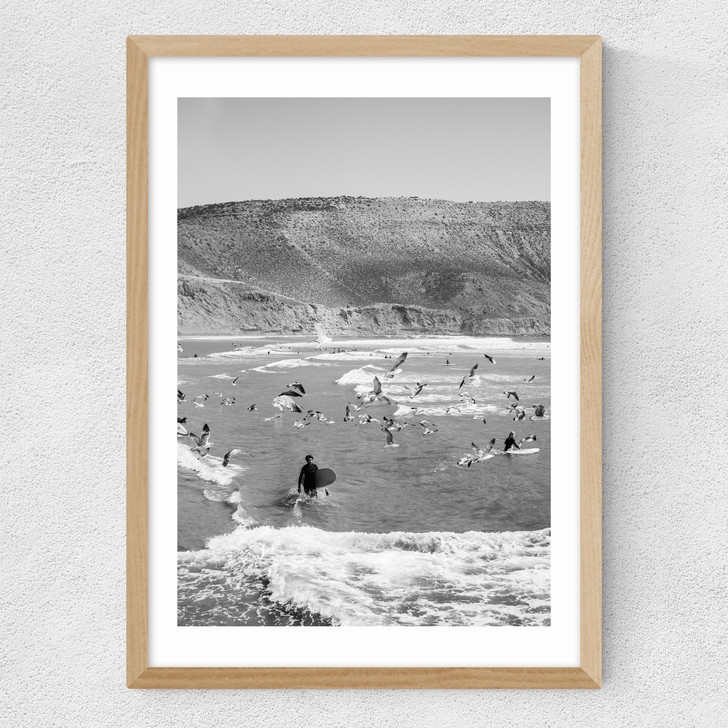 Surf Imsouane Morocco Medium Oak Frame