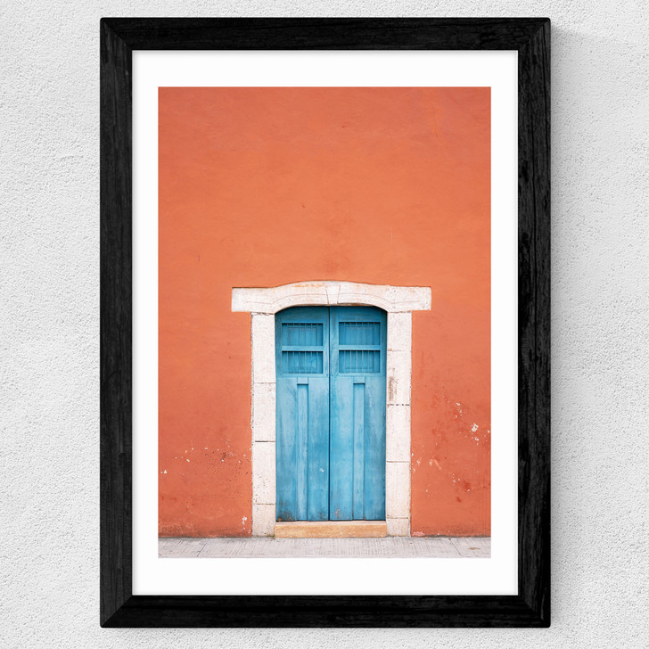 The Merida Door Wide Black Frame