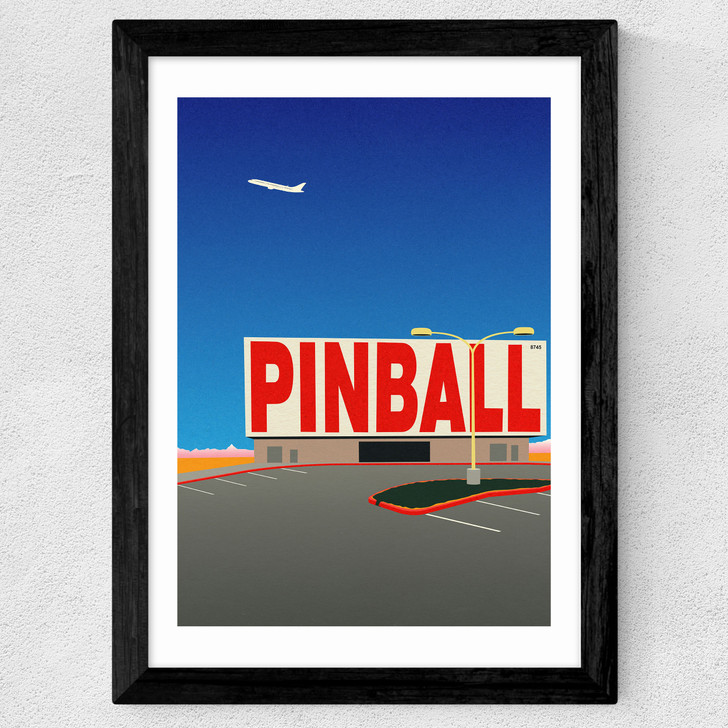 Las Vegas Pinball Wide Black Frame