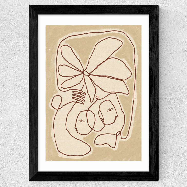 Soft Connection Wide Black Frame