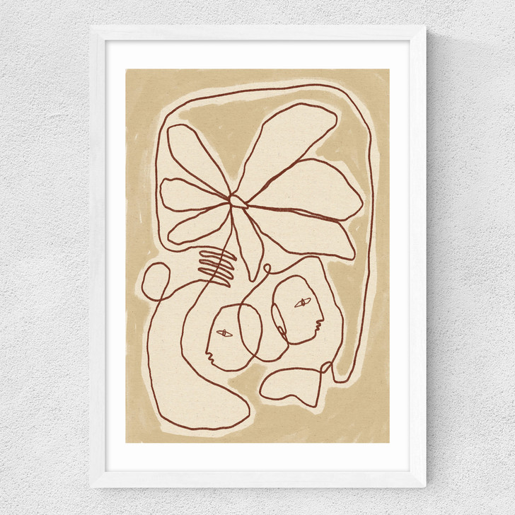 Soft Connection Medium White Frame