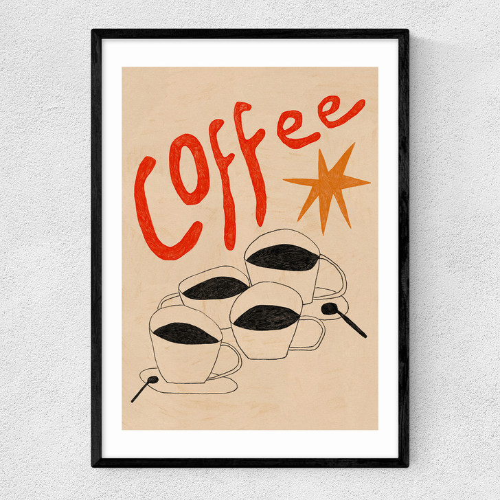 Coffee? Narrow Black Frame