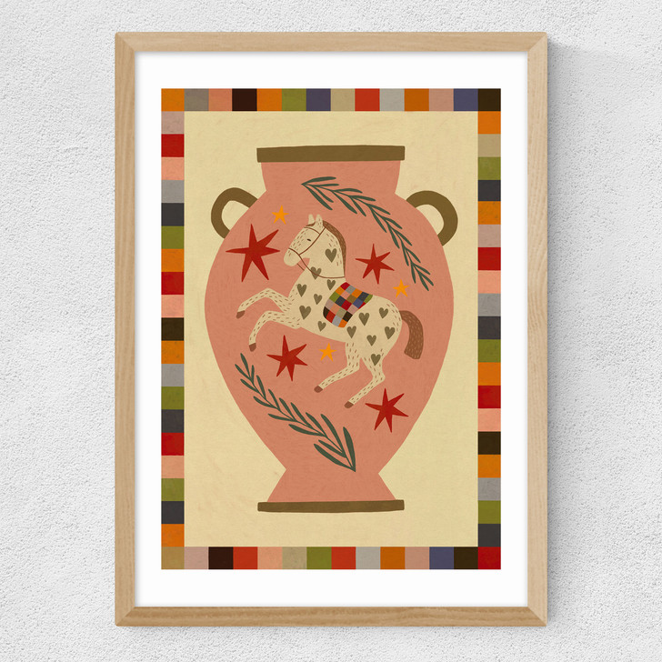 Pretty Pony Medium Oak Frame