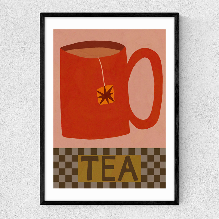 Tea Narrow Black Frame