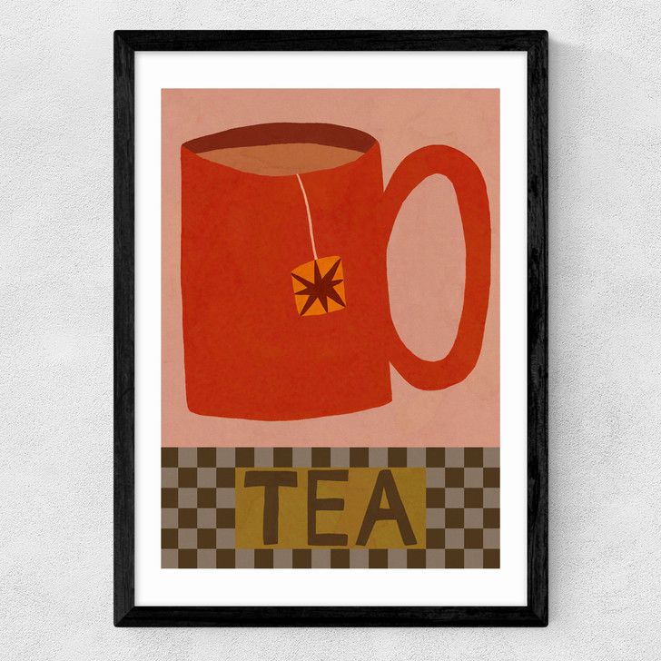 Tea Medium Black Frame
