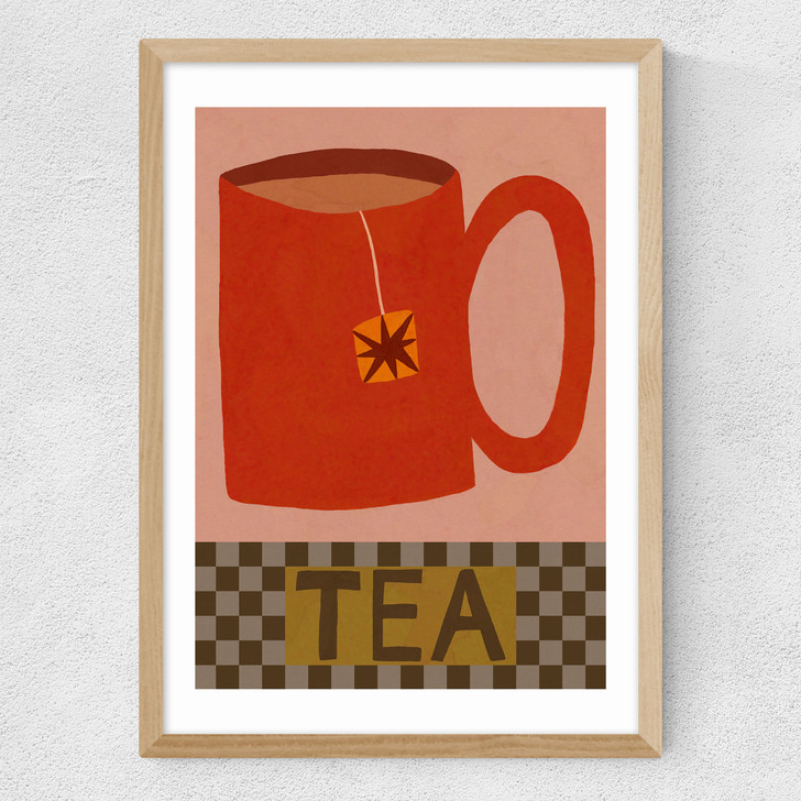 Tea Medium Oak Frame