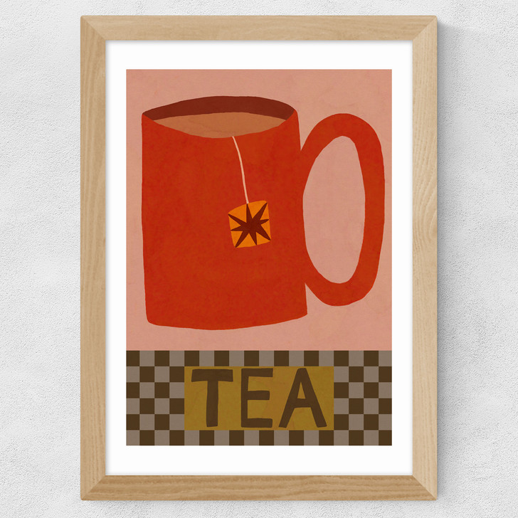 Tea Wide Oak Frame