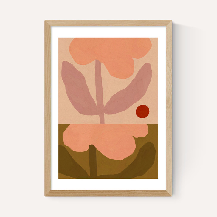 Two Pink Flowers
