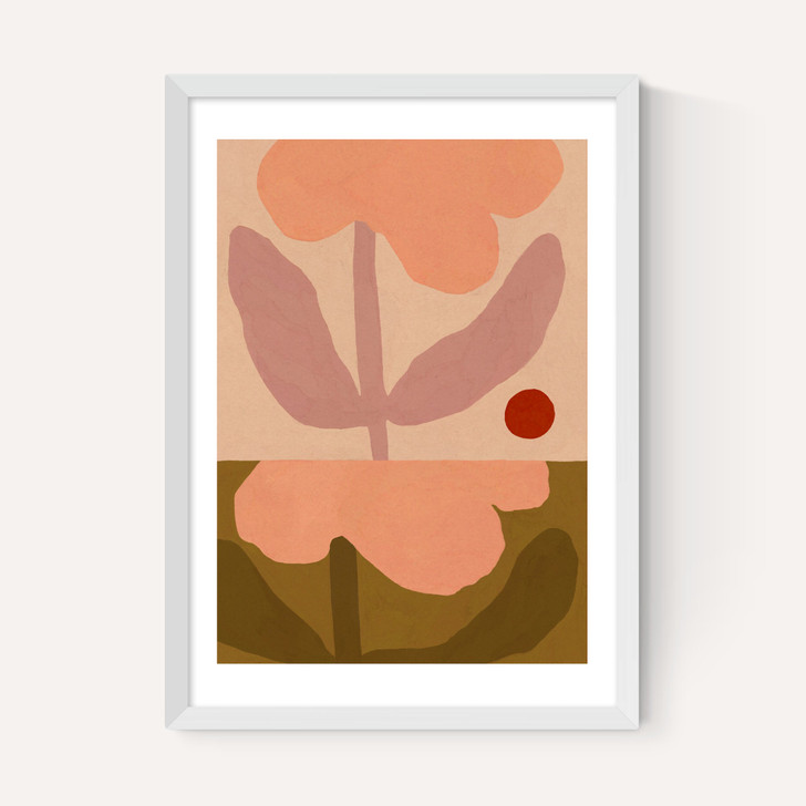 Two Pink Flowers