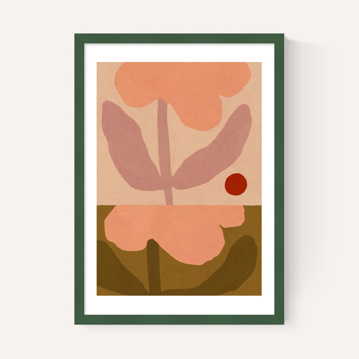 Two Pink Flowers