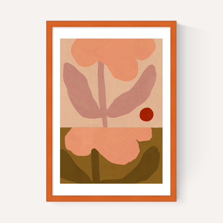 Two Pink Flowers