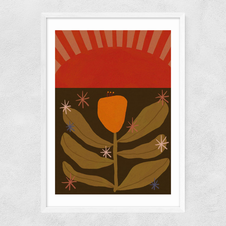 Uprising Narrow White Frame