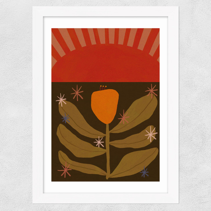 Uprising Wide White Frame