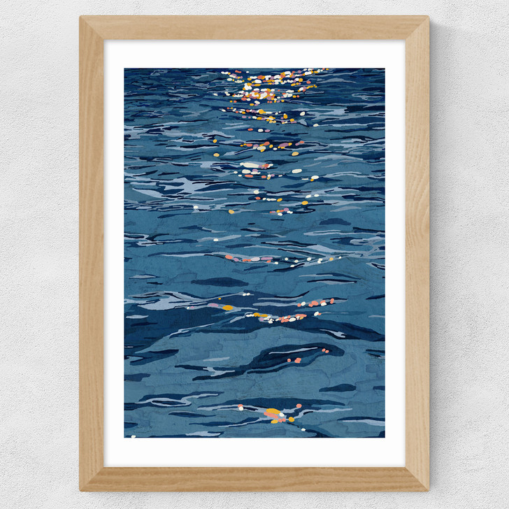 The Sea Wide Oak Frame