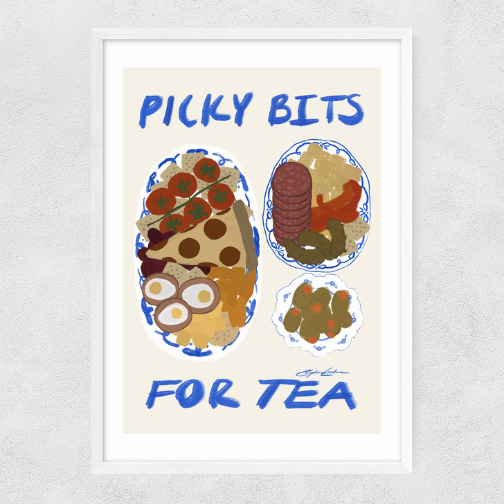 Picky Bits Narrow White Frame