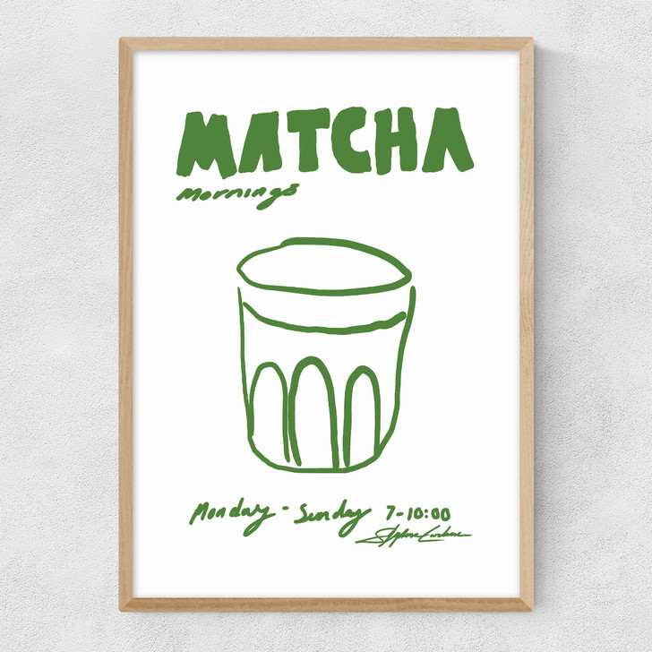 Matcha Narrow Oak Frame