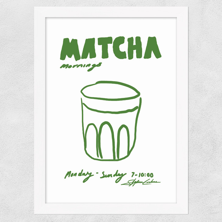 Matcha Wide White Frame