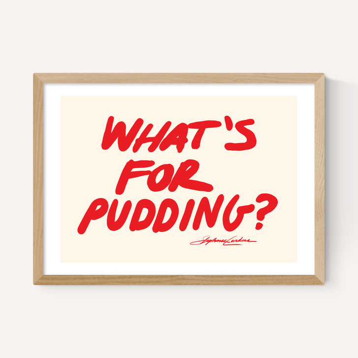 What's for Pudding