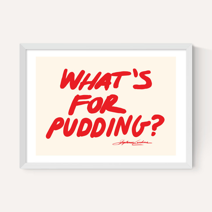 What's for Pudding