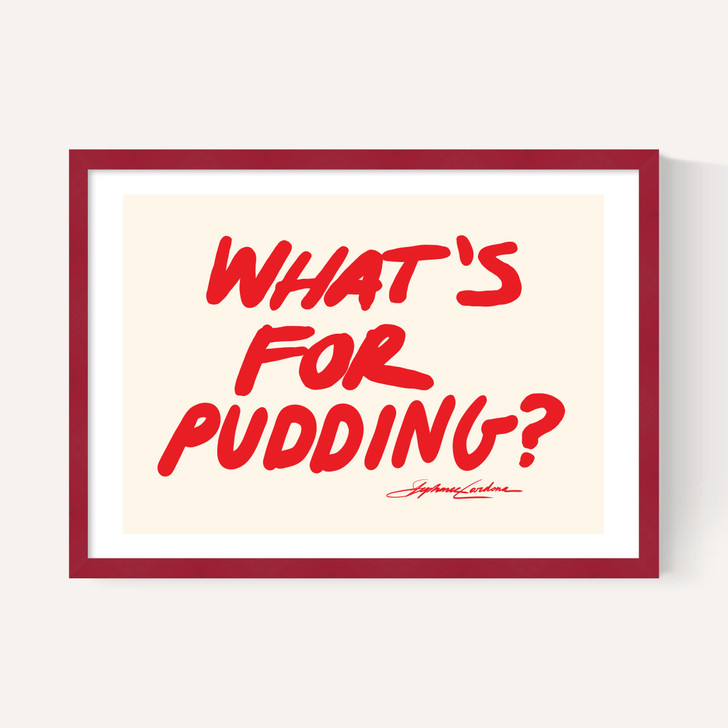 What's for Pudding