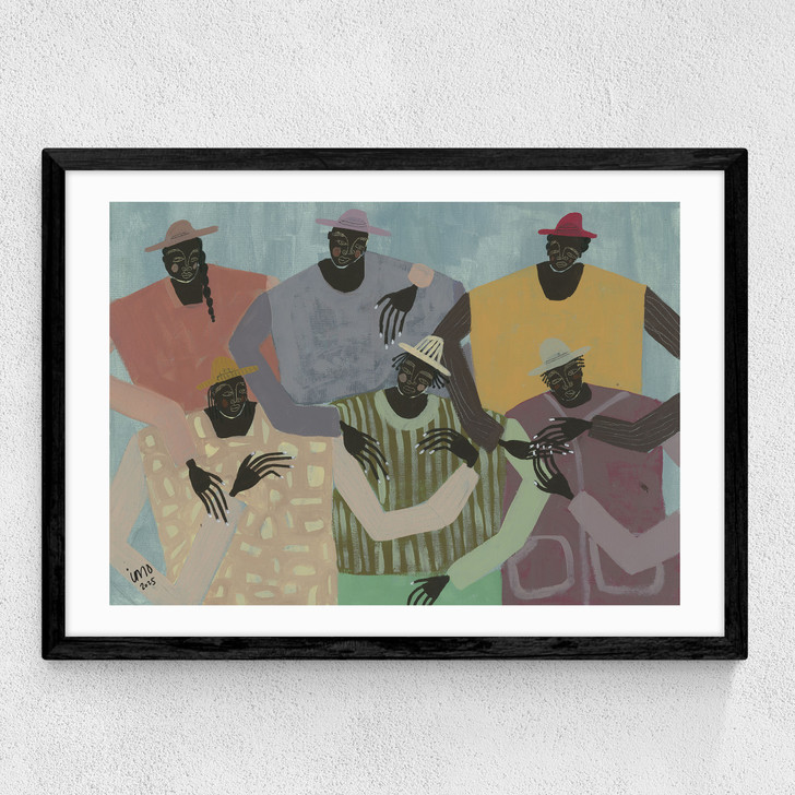 Group Chat Medium Black Frame