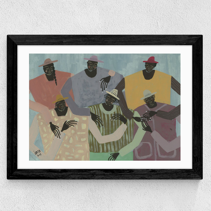 Group Chat Wide Black Frame