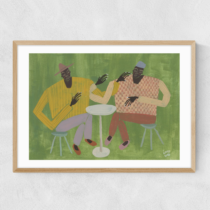 In Good Company Narrow Oak Frame