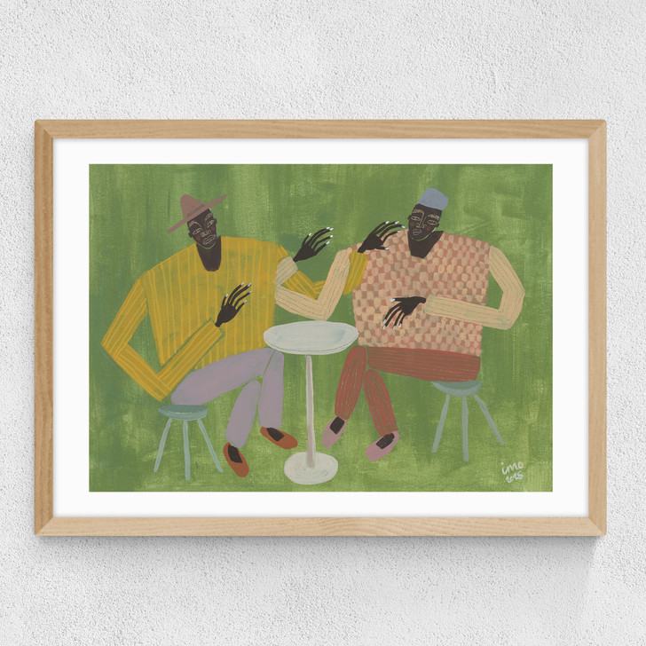 In Good Company Medium Oak Frame