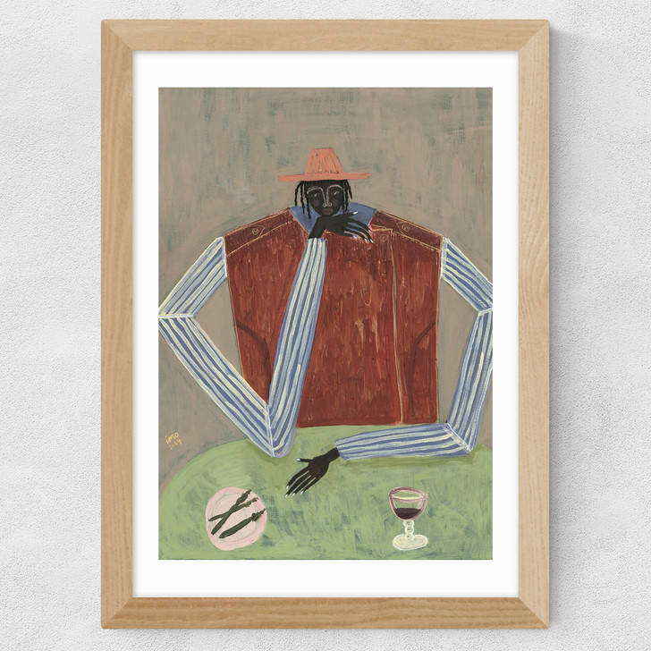 Maybe I'm OK Wide Oak Frame