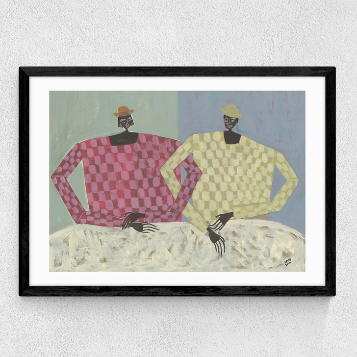 Opposites Medium Black Frame