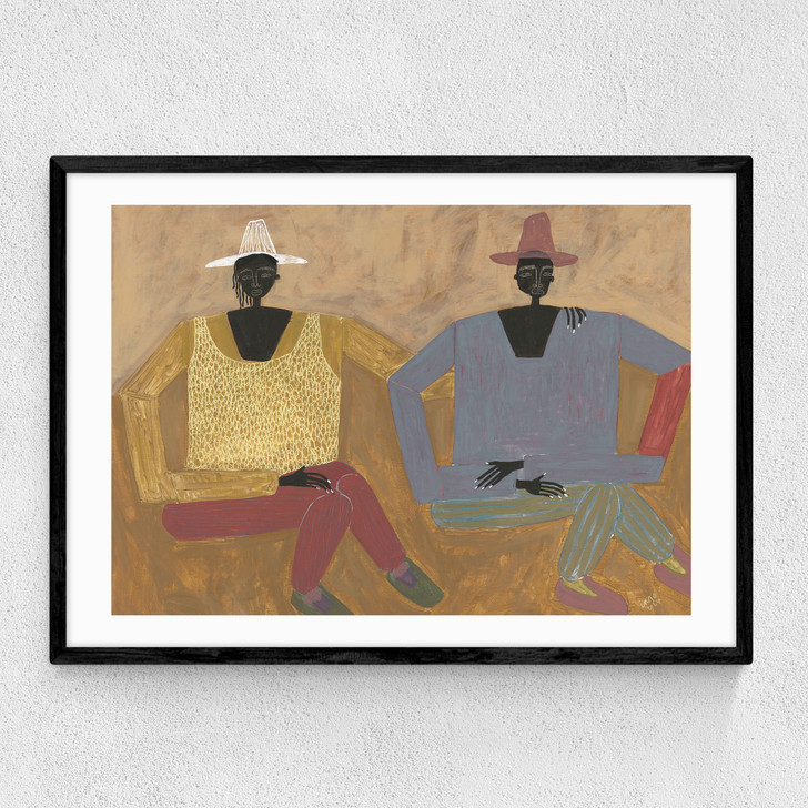 Still Together Narrow Black Frame