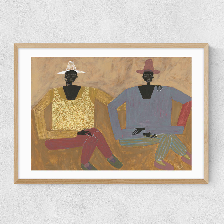 Still Together Narrow Oak Frame
