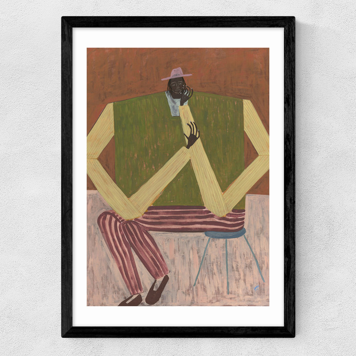 Take A Moment Medium Black Frame
