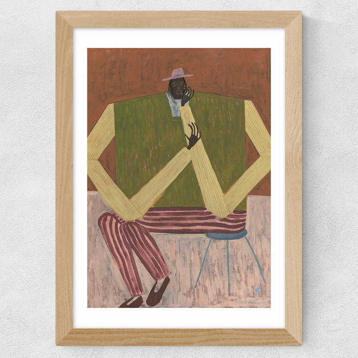 Take A Moment Wide Oak Frame