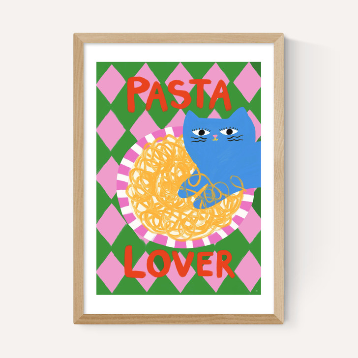 Pasta Lover Cat