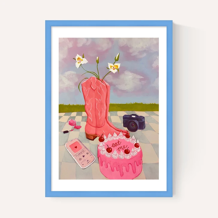 Still Life With Fake Cake