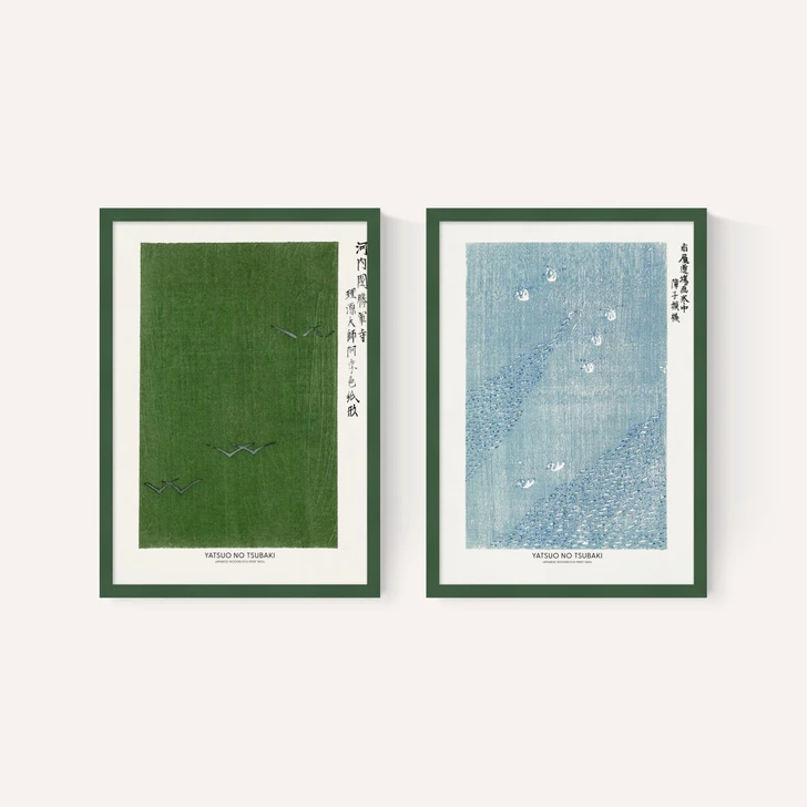 Yatsuo No Tsubaki Diptych by Taguchi Tomoki