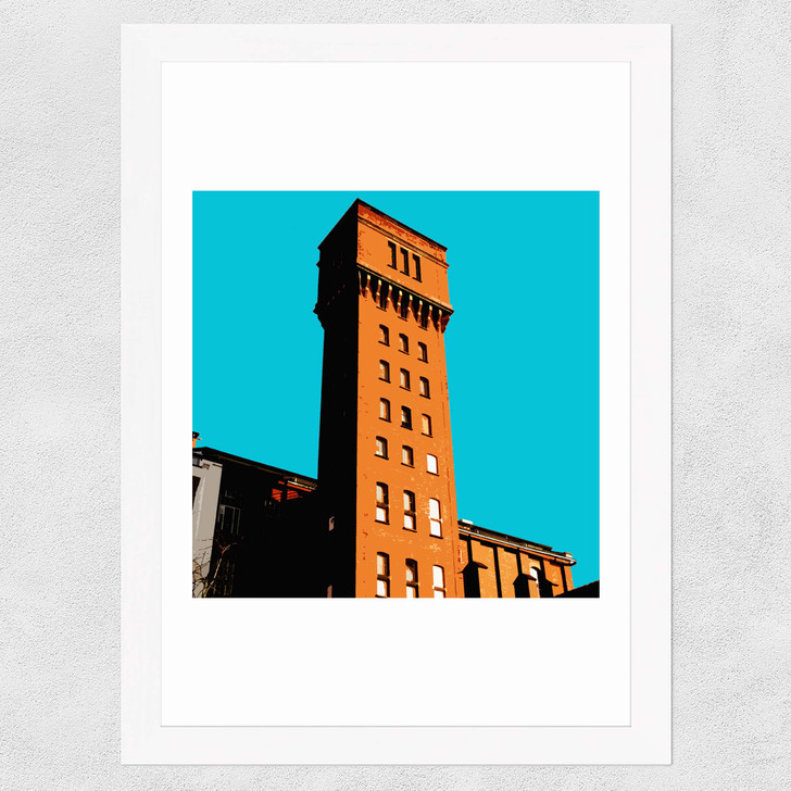 Bow Quarter Wide White Frame
