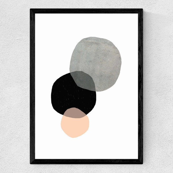 Circles Medium Black Frame Circles Medium Black Frame