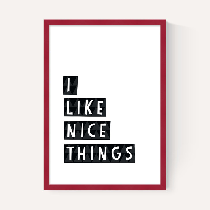 I Like Nice Things