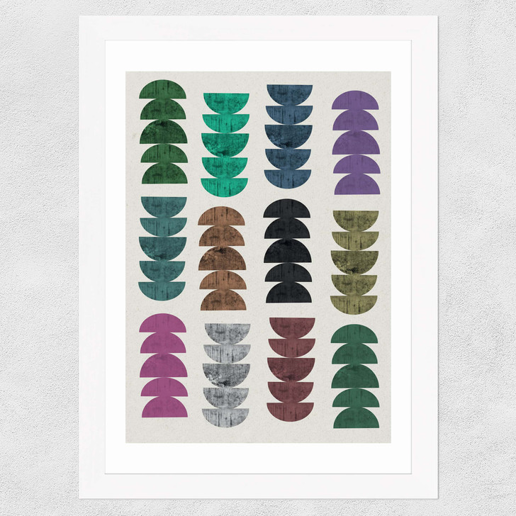 Urban Jungle Wide White Frame