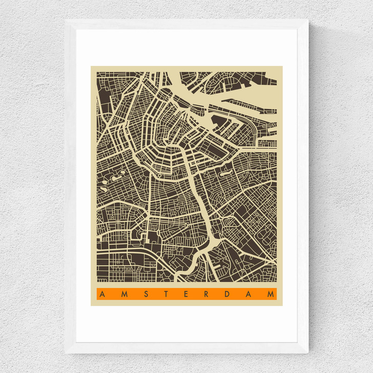 Amsterdam by Jazzberry Blue Medium White Frame
